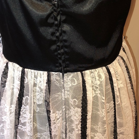 Studio Y (Maurice’s) Black & White Lace Dress - Picture 7 of 8